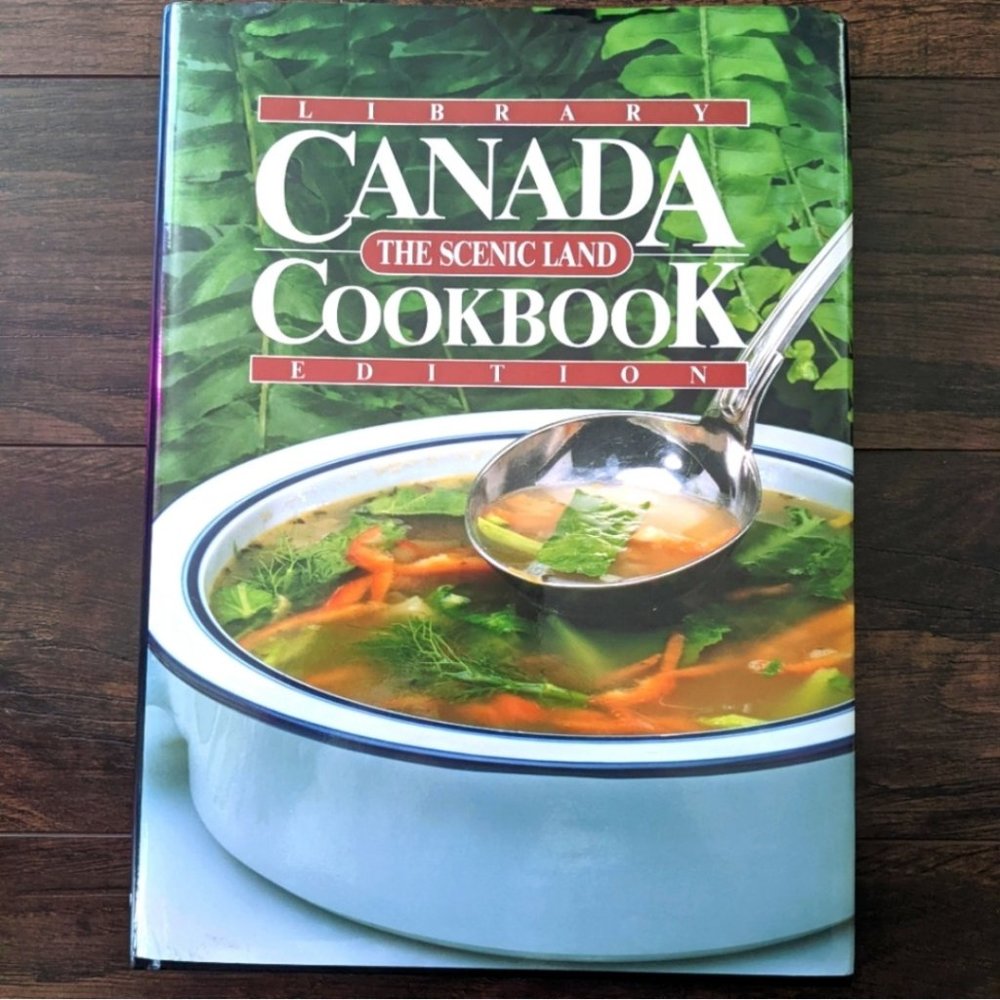 3/$20 Canada the Scenic Land Library Edition Hardcover Cookbook